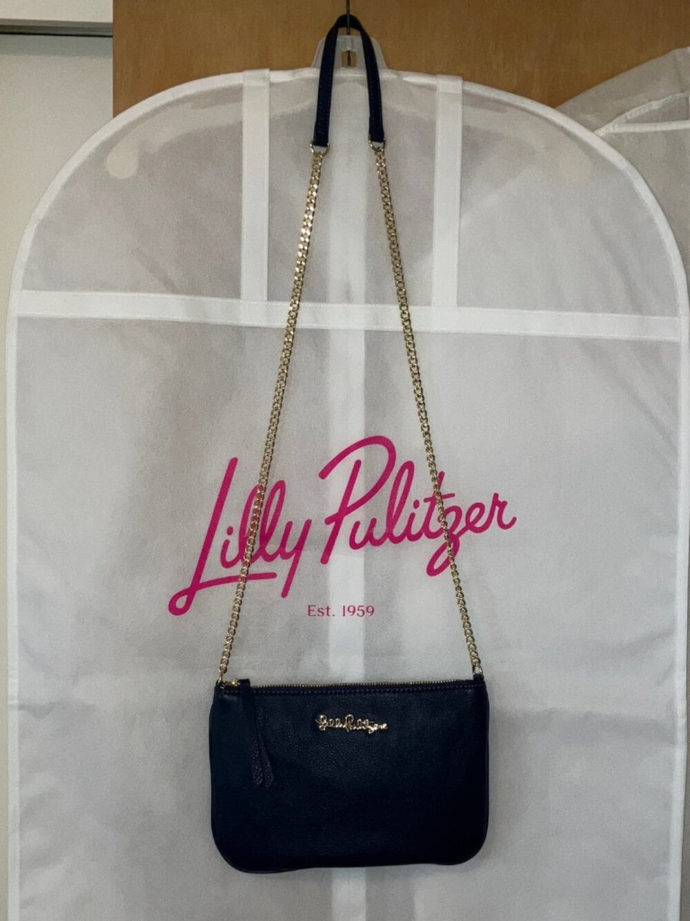 Lilly Pulitzer Navy CRUSIN crossbody bag - NWT